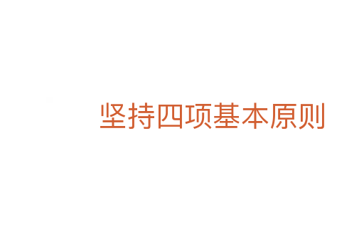 堅(jiān)持四項(xiàng)基本原則